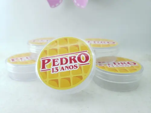 Latinha Acrílica Anos 90 Waffle Série Stranger