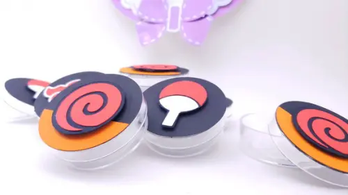 Latinha Naruto Símbolos Akatsuki Uchiha Festa Personalizada