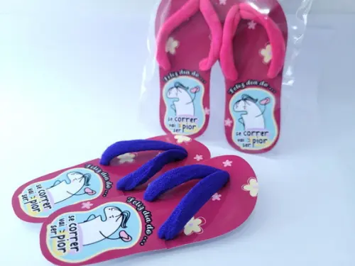 Lembrancinha Dia das Mães Xuxinha de Cabelo Tag Chinelo