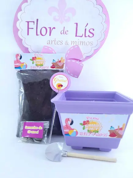 Lembrancinha Personalizada Plantação Piquenique Festa Verão