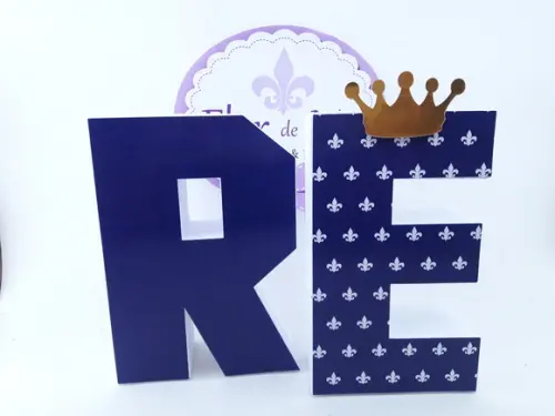 Letras 3d Príncipe