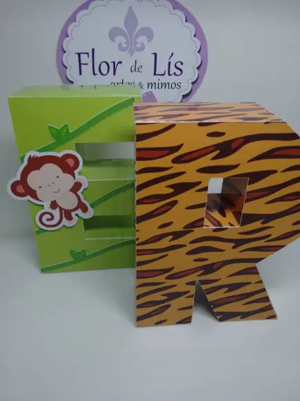 Letras 3d Safari