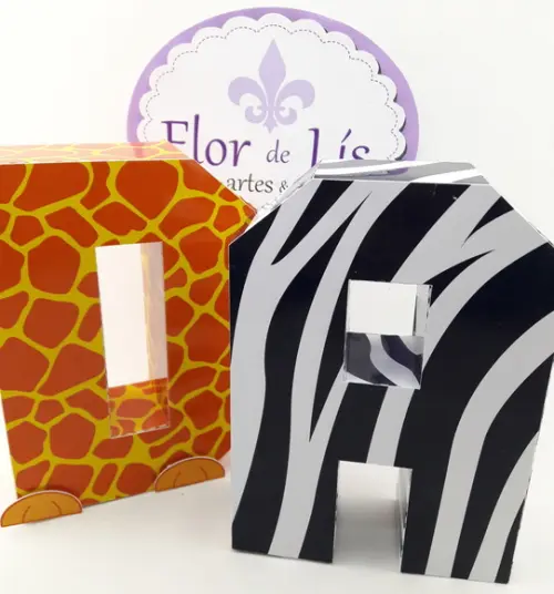 Letras 3d Safari