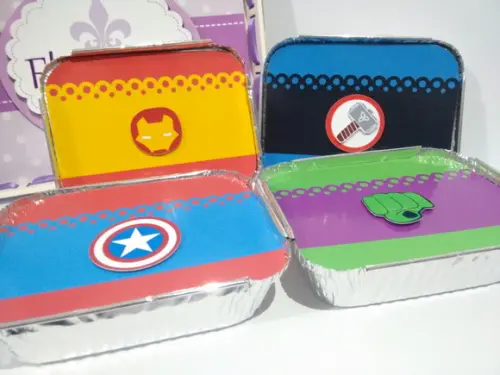 Marmitinha Heróis 250gr. Vingadores 3d