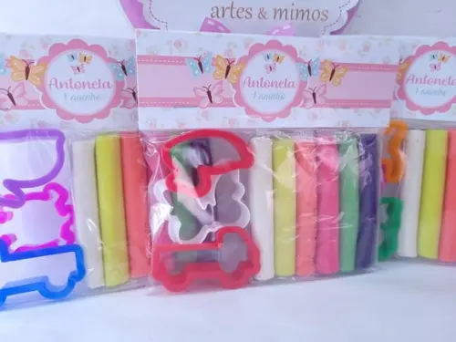 Massinha de Modelar Jardim das Borboletas com Cortadores