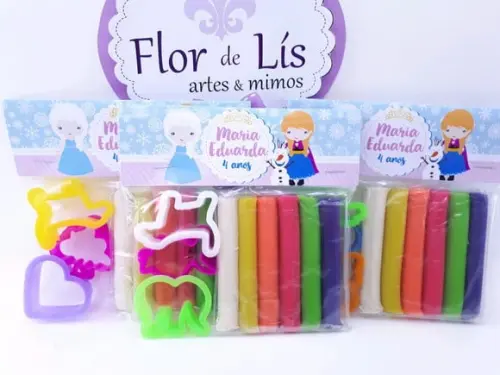 Massinha Modelar Frozen Gelo Cute Comforminhas