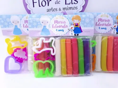 Massinha Modelar Frozen Gelo Cute Comforminhas