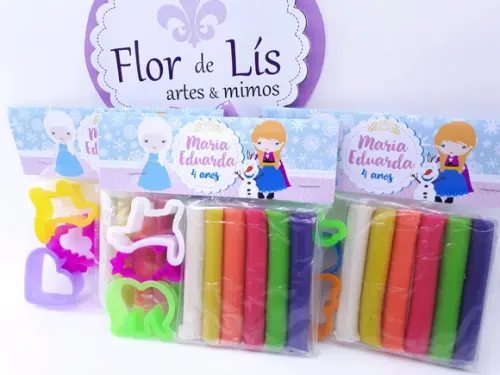 Massinha Modelar Frozen Gelo Cute Comforminhas