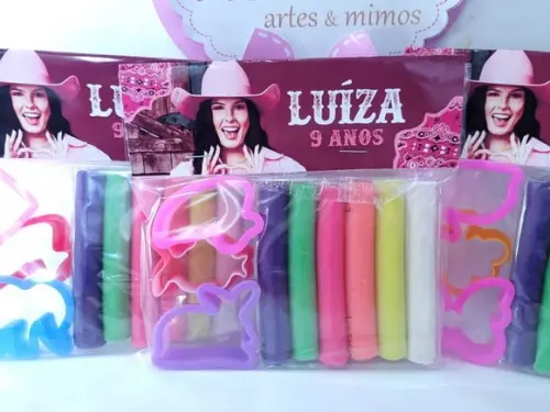 Massinha Personalizada Boiadeira com Cortadores