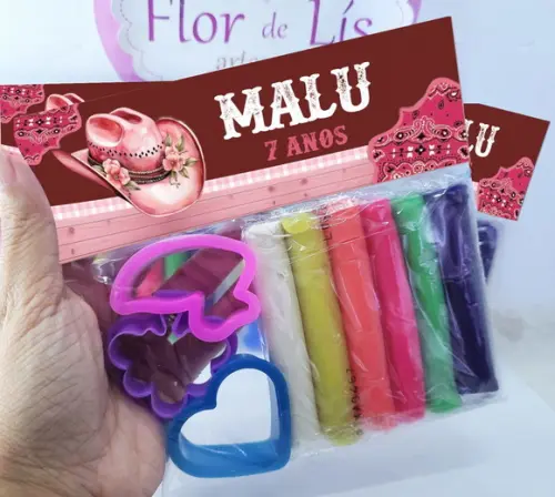 Massinha Personalizada Boiadeira com Cortadores