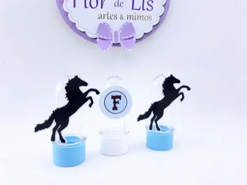 Mini Tubete 8cm Cavalo Haras