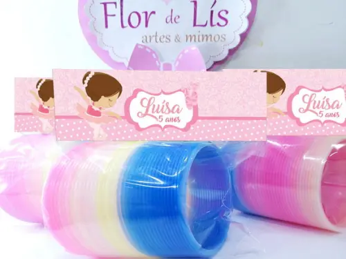 Mola Maluca Bailarina Lembrancinha Personalizada