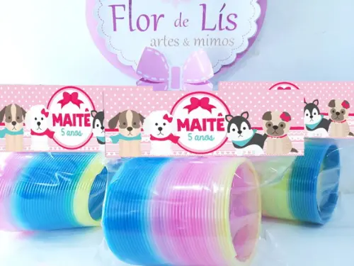 Mola Maluca Cachorrinhos Lembrancinha Festa Petshop
