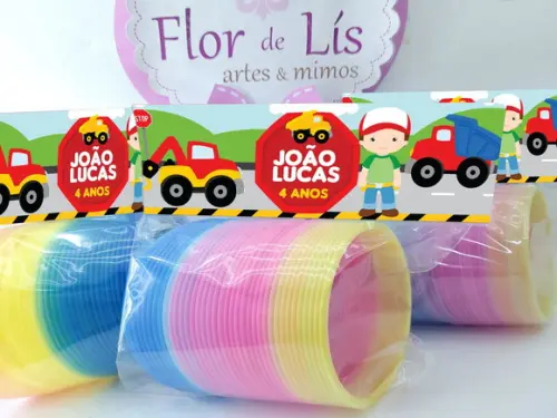 Mola Maluca Caminhões e Obras Festa Personalizada