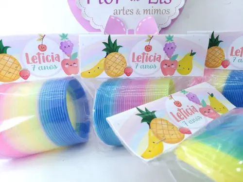 Mola Maluca Frutinhas Cute Quitandinha Candy Color