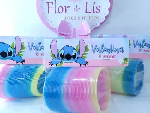 Mola Maluca Personalizada Stitch Lembrancinha Ohana