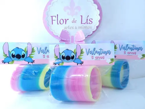 Mola Maluca Personalizada Stitch Lembrancinha Ohana