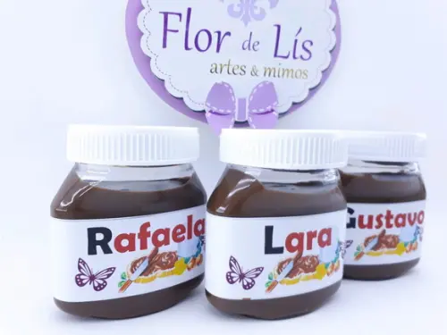 Nutela Personalizado Lembrancinha de Páscoa