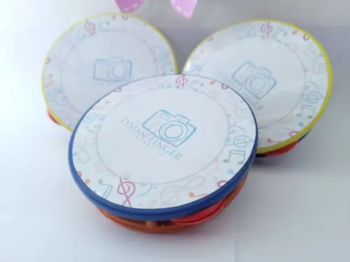 Pandeiro Pequeno Personalizado Brinde com Logo Empresa