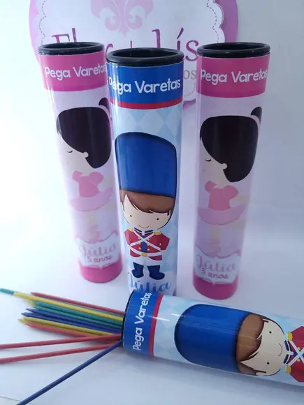 Pega Vareta Personalizado Bailarina e Soldadinho de Chumbo