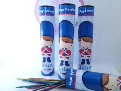 Pega Vareta Personalizado Soldadinho de Chumbo Lembrancinha