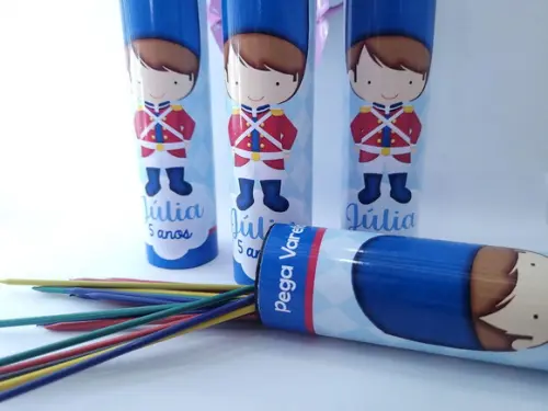 Pega Vareta Personalizado Soldadinho de Chumbo Lembrancinha