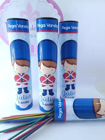Pega Vareta Personalizado Soldadinho de Chumbo Lembrancinha