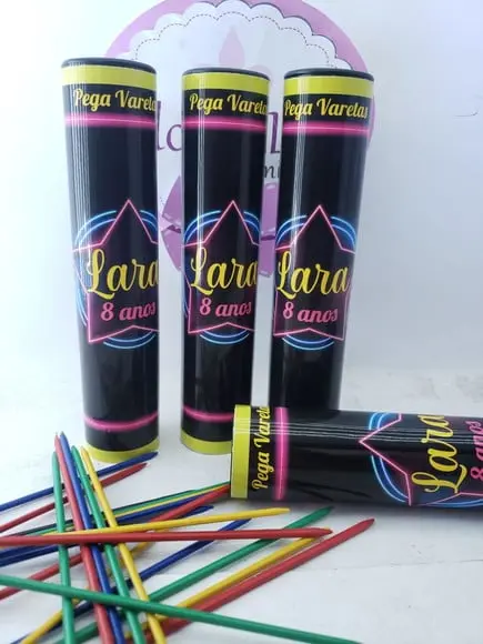 Pega Varetas Personalizado Festa Balada Neon