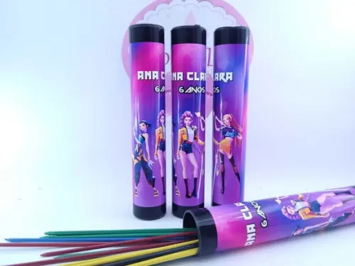 Pega Varetas Personalizado Lembrancinha Guerreiras do Kpop