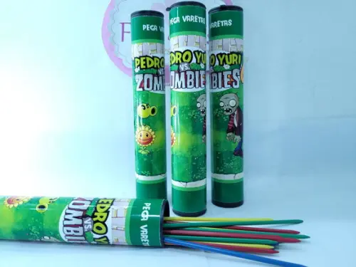 Pega Varetas Personalizado Lembrancinha Plants Vs Zombies