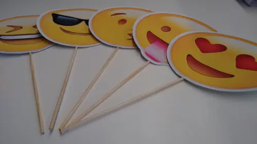 Placas para Fotos Emojis