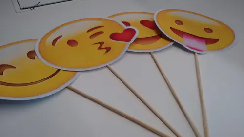 Placas para Fotos Emojis