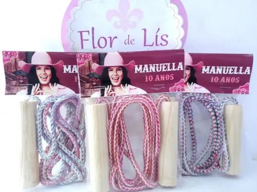 Pula Corda Personalizado Boiadeira Lembrancinha