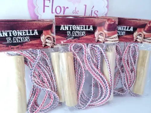 Pula Corda Personalizada Boiadeiro Fazendinha Menino