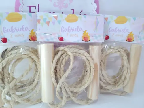 Pula Corda Personalizado Festa Junina Prenda Lembrancinha