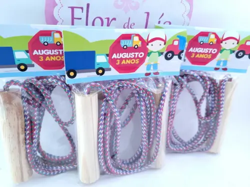 Pula Cordas Lembrancinha Caminhão Meios de Transporte