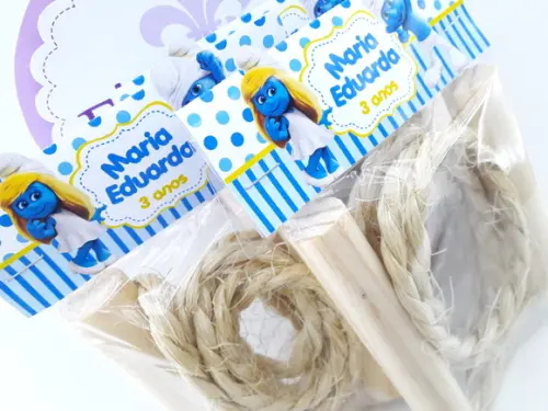 Pula Cordas Smurfs