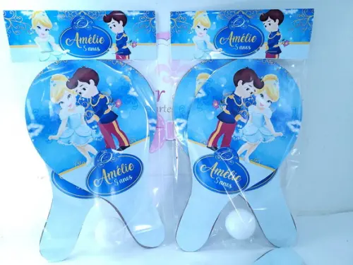 Raquete Personalizada Princesa Lembrancinha Divertida