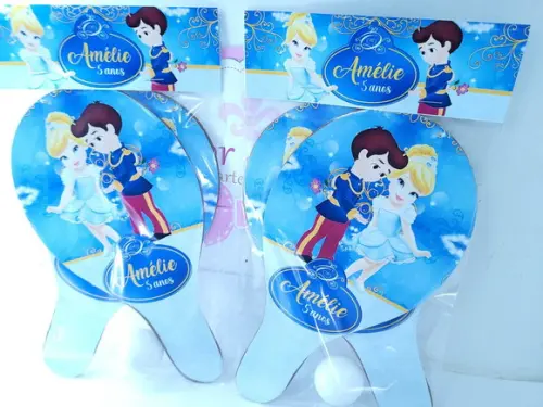 Raquete Personalizada Princesa Lembrancinha Divertida