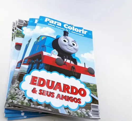 Revistinha Colorir Thomas e Seus Amigos