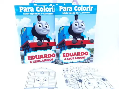 Revistinha Colorir Thomas e Seus Amigos