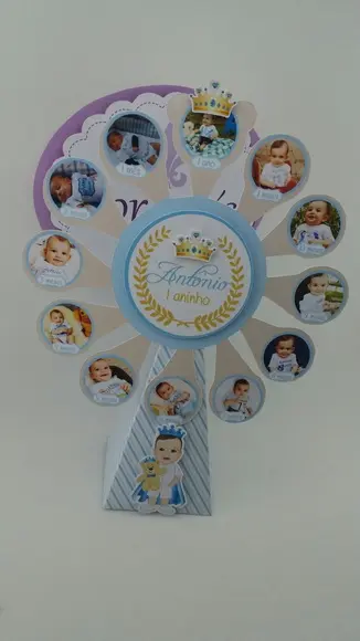 Roda Gigante Urso Príncipe Mês a Mês