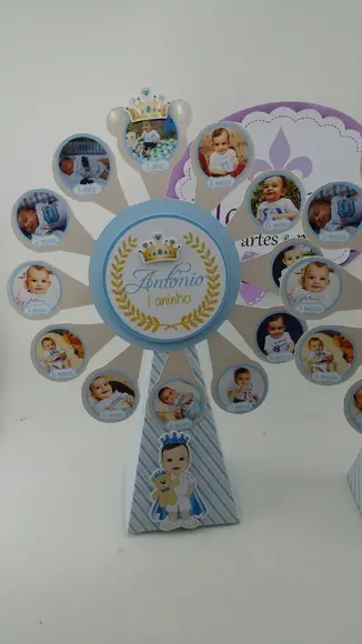 Roda Gigante Urso Príncipe Mês a Mês