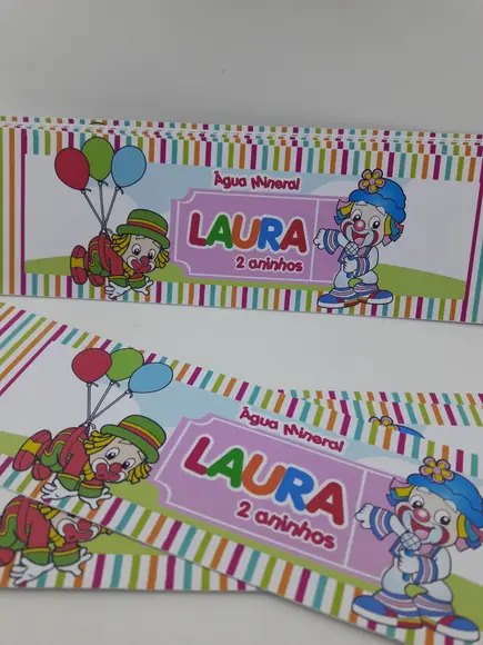Rótulo Água