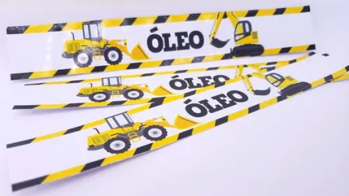 Rótulo Refri 200ml Obras Óleo Caminhão