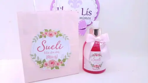 Sabonete Líquido 300ml com Sacola Dia das Mães