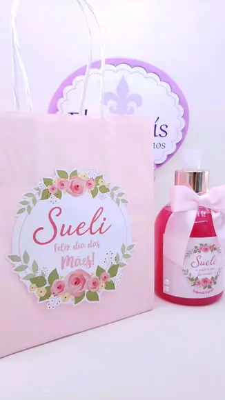 Sabonete Líquido 300ml com Sacola Dia das Mães