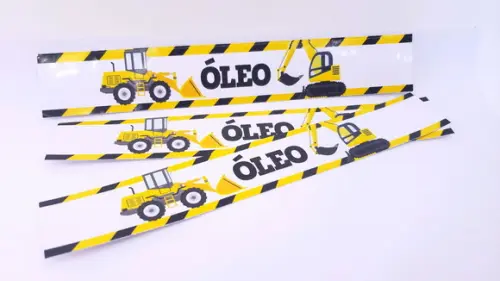 Rótulo Refri 200ml Obras Óleo Caminhão