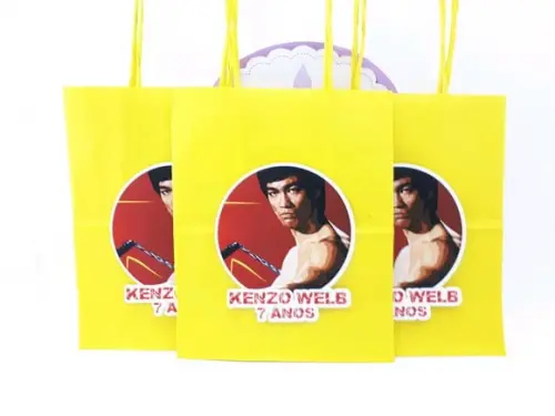 Sacolinha Bruce Lee 16cm