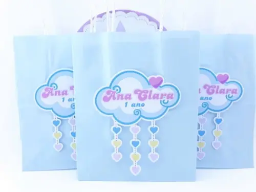 Sacolinha Chuva de Amor Benção 16cm